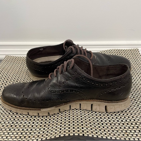 COLE HAAN ZEROGRAND
WINGTIP C25273 (JAVA
LEATHER-COBBLESTONE) Size 11.5 - Picture 12 of 14